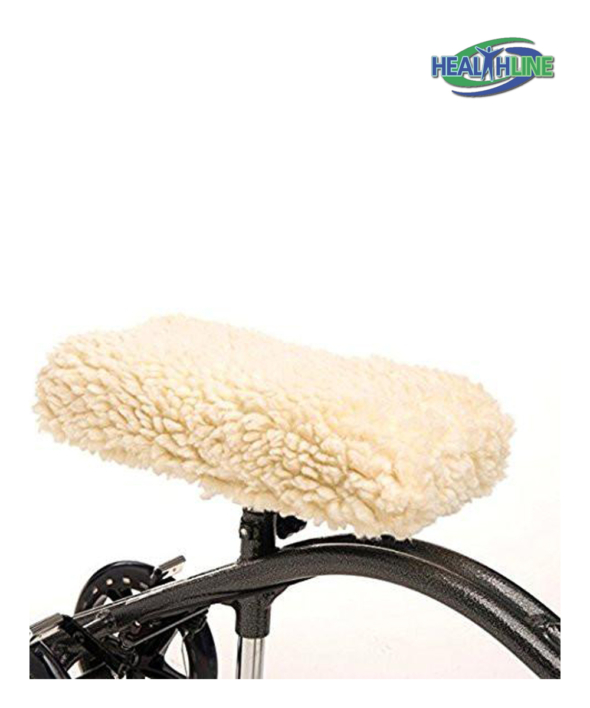 Universal Knee Walker Pad Cover Synthetic Sheepskin Pad