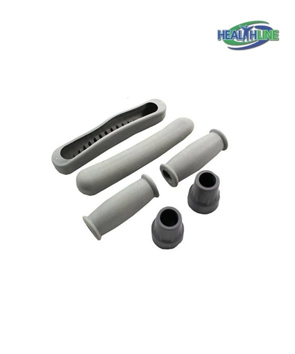 Crutch Replacement Part Kit, Gray